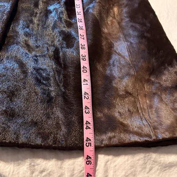 Real FUR  Brown Teddy Jacket with Fluffy Texture-M - Picture 14 of 16